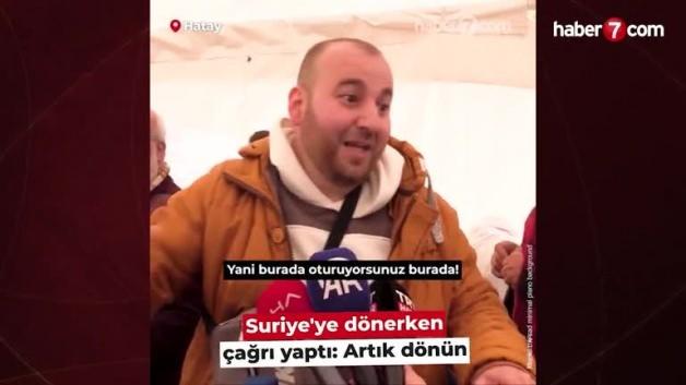 Suriyeli gençlerin çağrısı gündem oldu: “Savaş bitti artık dönün” Suriyeli gençlerin çağrısı gündem oldu: “Savaş bitti artık dönün”