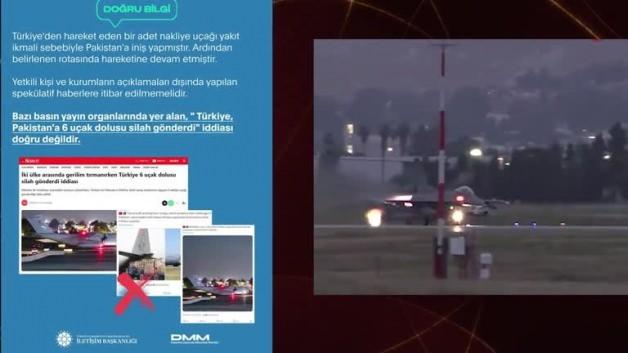 MSB “Türkiye, Pakistan’a 6 uçak dolusu silah gönderdi” iddiasına cevap verdi MSB “Türkiye, Pakistan’a 6 uçak dolusu silah gönderdi” iddiasına cevap verdi