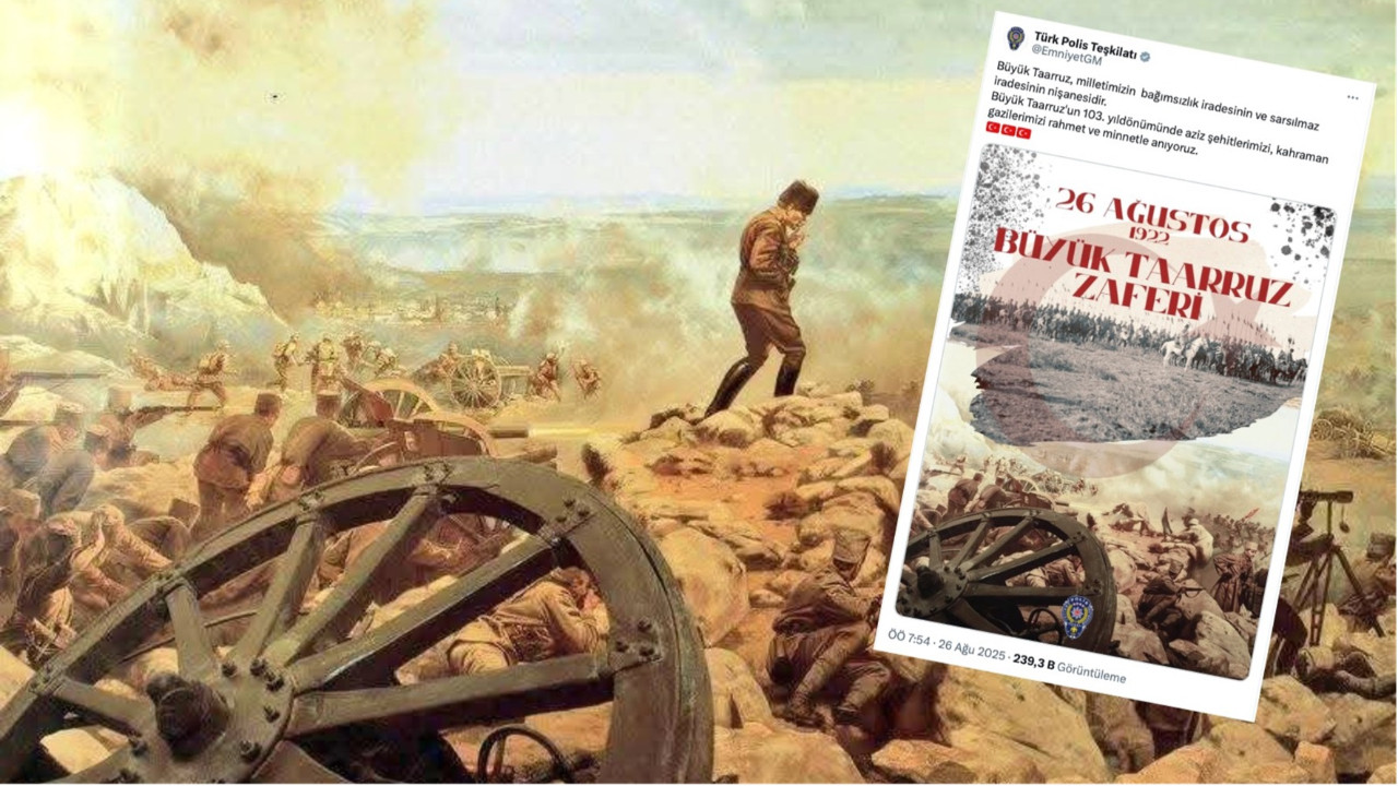 Emniyet’in Atatürksüz 30 Ağustos paylaşımının faturası kime çıkarıldı? Emniyet’in Atatürksüz 30 Ağustos paylaşımının faturası kime çıkarıldı?