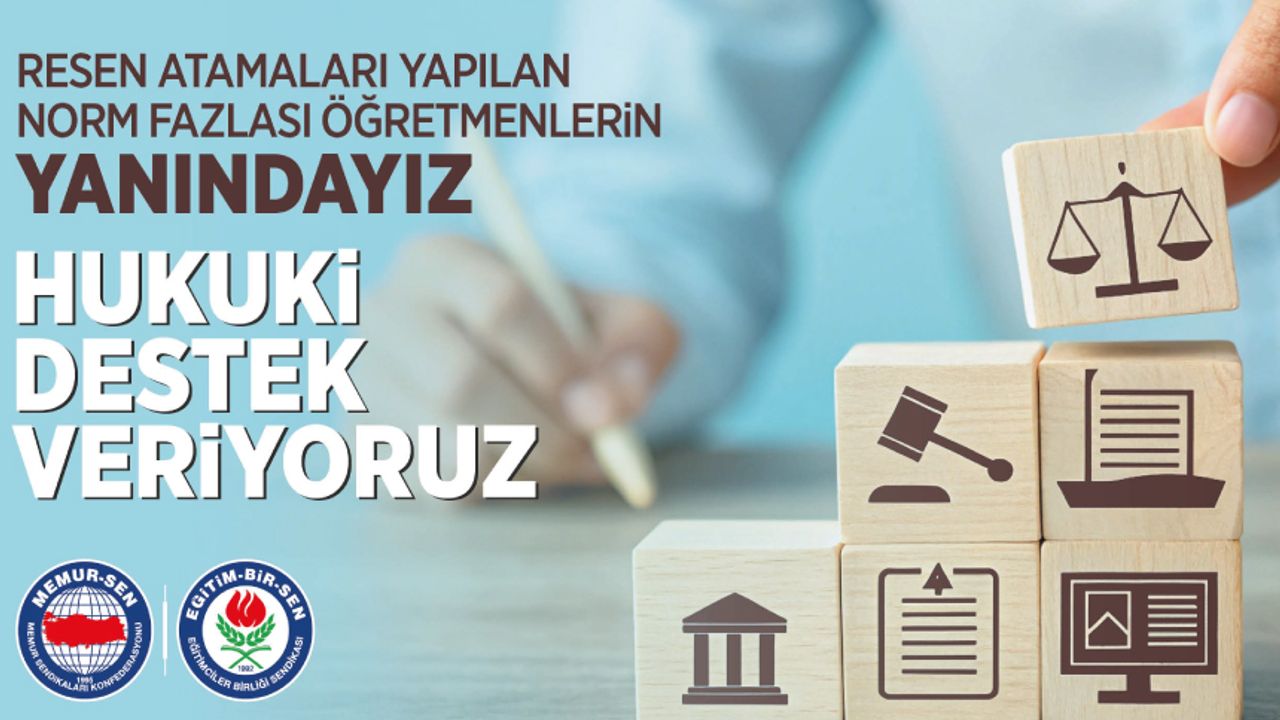 Resen Atamaları Yapılan Öğretmenlere Hukuki Destek Başlattık