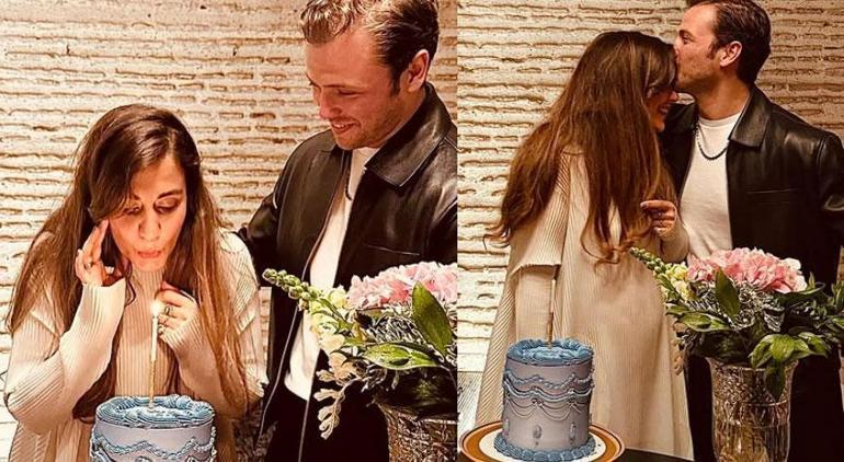 Tolga Sarıtaş-Zeynep Mayruk çiftinin mutlu günü! Bebeklerini kucaklarına aldılar