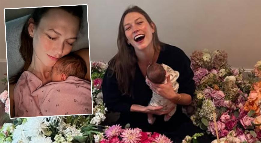 Ünlü manken üçüncü bebeğini kucağına aldı! Yorum yağdı Ünlü manken üçüncü bebeğini kucağına aldı! Yorum yağdı