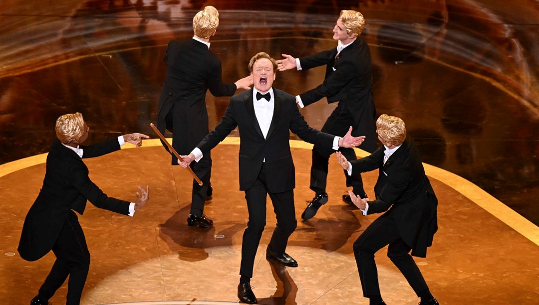 Oscar Ödülleri’nin sunucusu Conan O’Brien, Oyuncak Hikayesi 5 kadrosunda