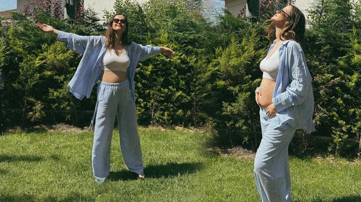 İrem Helvacıoğlu ve bebeği Sora’dan ilk fotoğraf