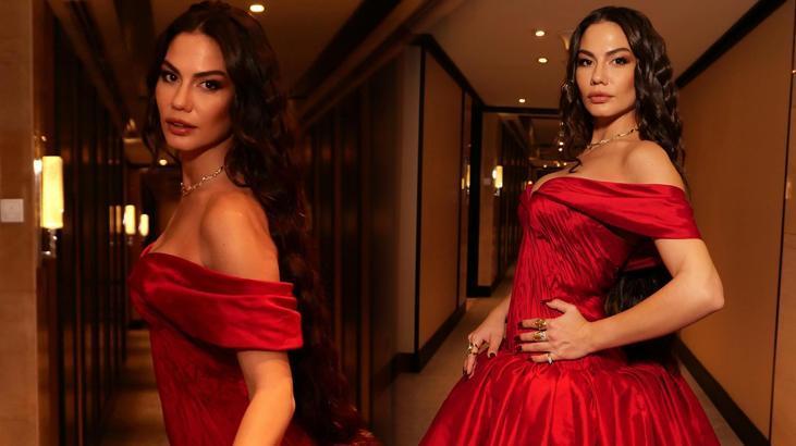 Demet Özdemir kırmızılar içinde! Yeni pozlarına beğeni yağmuru Demet Özdemir kırmızılar içinde! Yeni pozlarına beğeni yağmuru