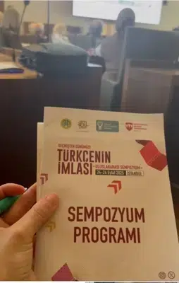 Uluslararası Sempozyum: Geçmişten Günümüze Türkçenin İmlası Uluslararası Sempozyum – Ülker GÜNDOĞDU Uluslararası Sempozyum: Geçmişten Günümüze Türkçenin İmlası Uluslararası Sempozyum – Ülker GÜNDOĞDU