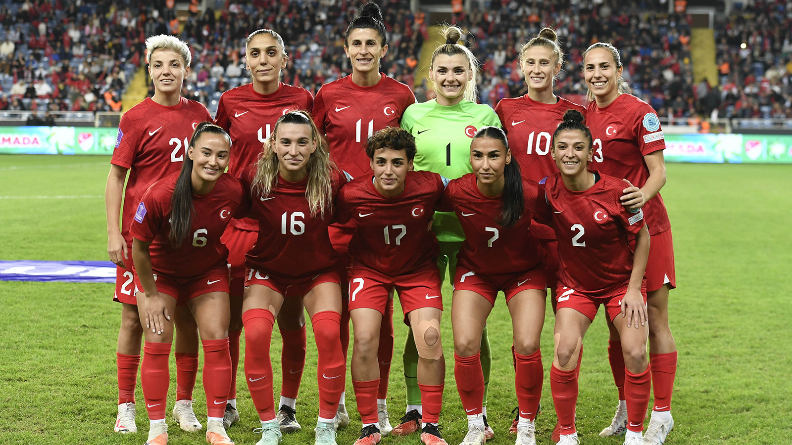 A Milli Kadın Futbol Takımı’nın kadrosu açıklandı A Milli Kadın Futbol Takımı’nın kadrosu açıklandı