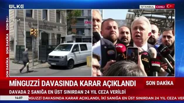 Ahmet Minguzzi davasında açıklanan karara ilişkin Minguzzi’nin avukatı kararı değerlendirdi Ahmet Minguzzi davasında açıklanan karara ilişkin Minguzzi’nin avukatı kararı değerlendirdi