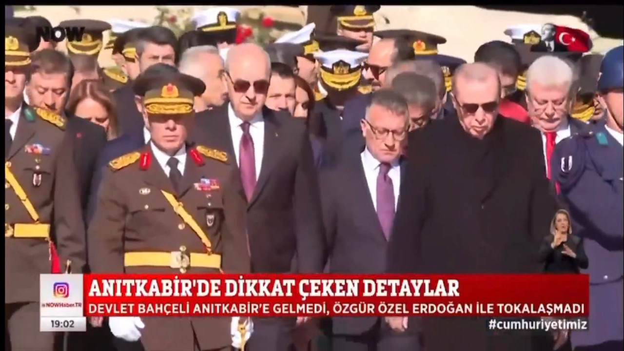 Bahçeli Anıtkabir’de yoktu, MHP’den hiç kimse Saray’a gitmedi Bahçeli Anıtkabir’de yoktu, MHP’den hiç kimse Saray’a gitmedi