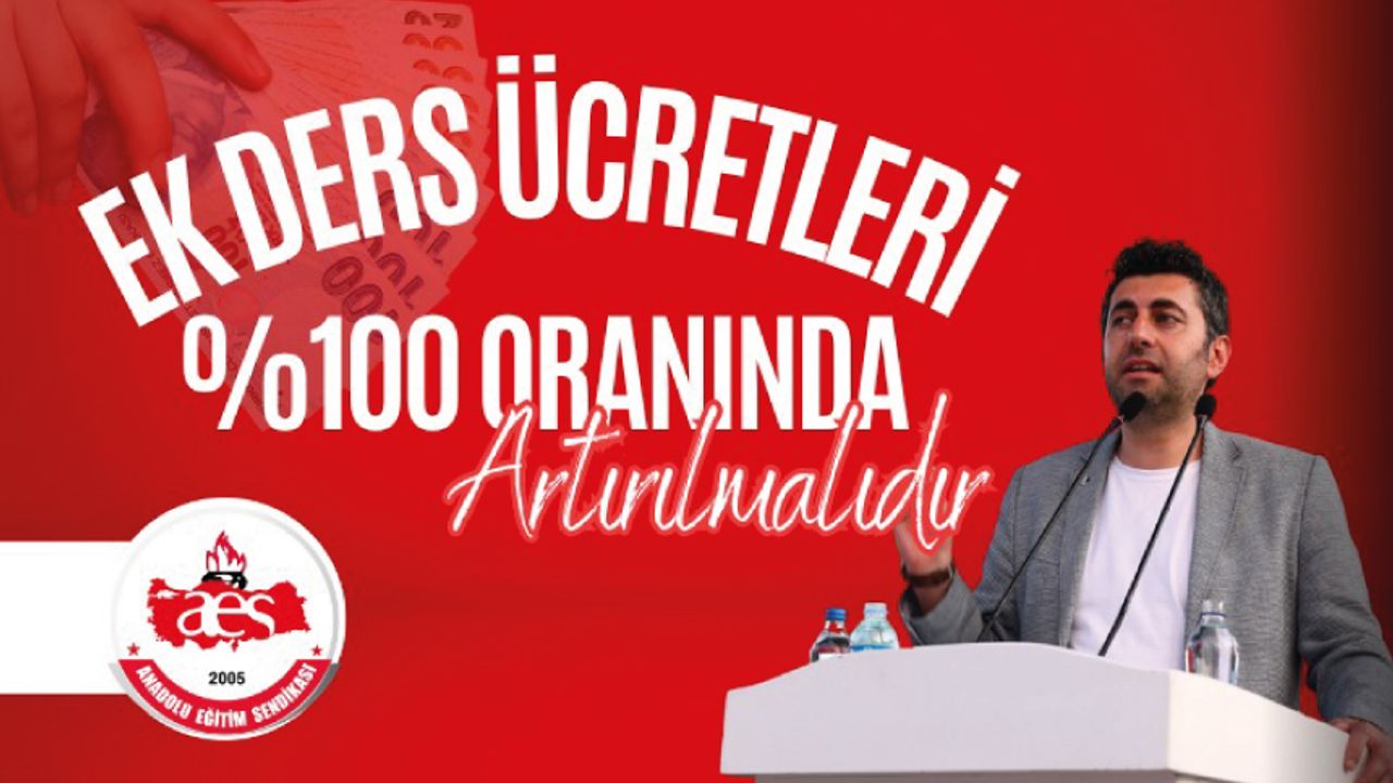 Ek Ders Ücretleri Yüzde 100 Oranında Artırılmalıdır