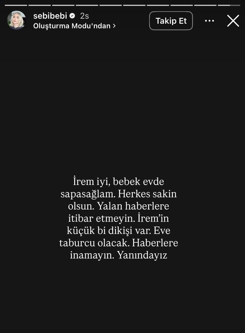 İrem Helvacıoğlu ve yeni doğan kızı ölümden döndü! Ünlü oyuncu dehşet anlarını anlattı! İrem Helvacıoğlu ve yeni doğan kızı ölümden döndü! Ünlü oyuncu dehşet anlarını anlattı!