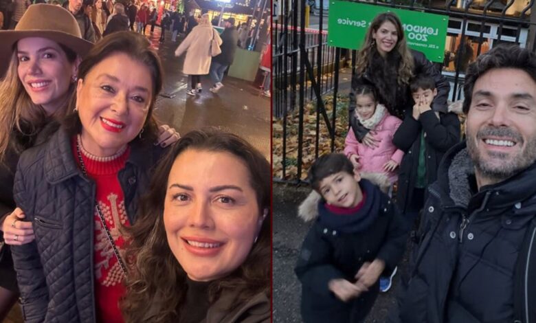 Hakan Kosif Ailesi Londra’da Tatil Geçirdi